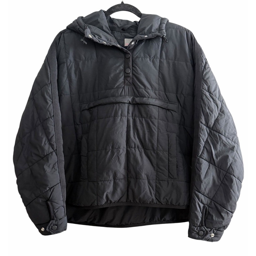 Free People Movement Pippa Packable Pullover Puffer Black Women's Size Small